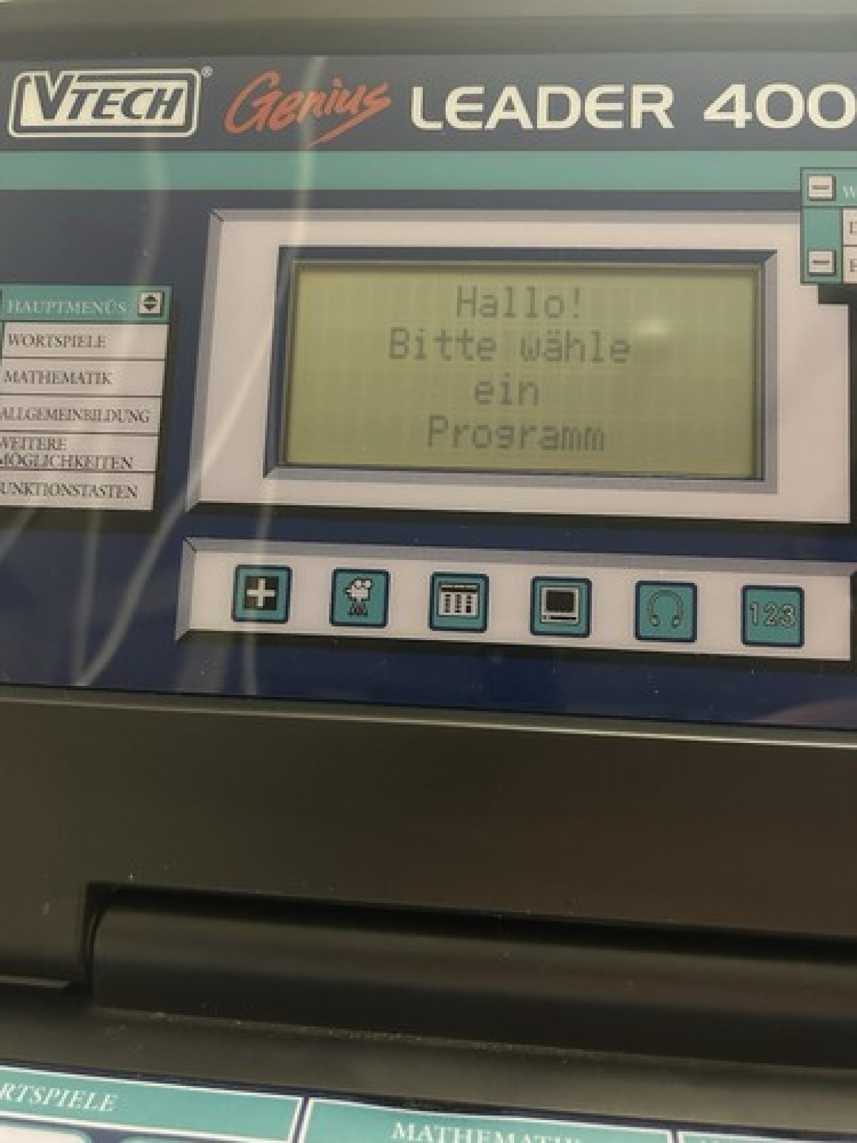 VTech Genius Leader 4000 Quadro Lerncomputer OVP Anleitung + Erweiterung 80-2044