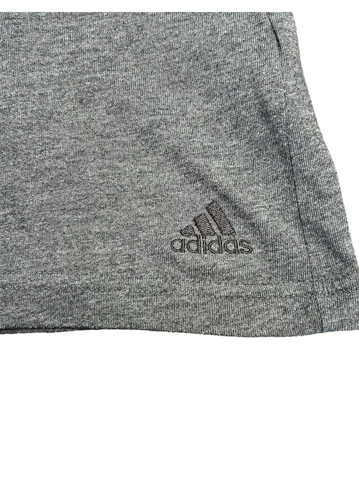 Adidas Vintage Herren T-Shirt Größe M Grau Bedruckt Baumwolle Polyester Original