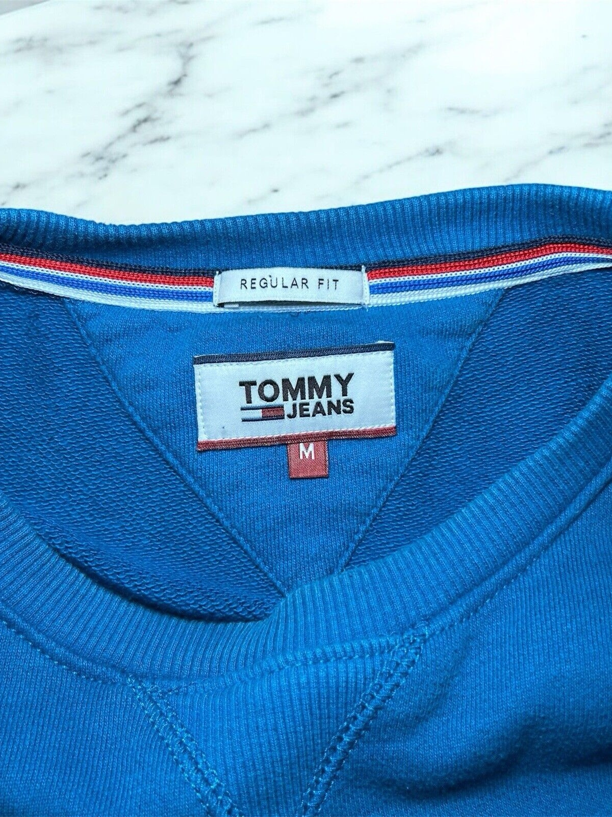 Tommy Hilfiger Jeans Vintage Look Sweater | Größe M | Regular Fit | Sweatshirt