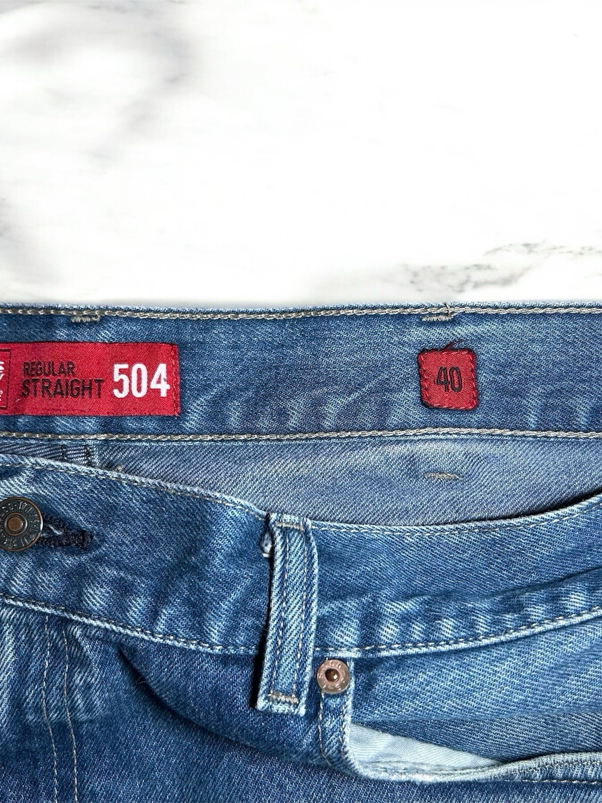 Levi´s 504 Jeans | W40 L34 | Regular Straight Denim | Herren | Guter Zustand