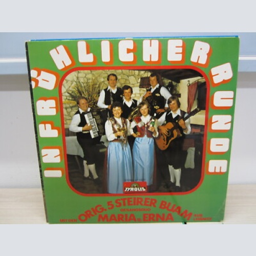 LP /  Orig. 5 Steirerbuam - In Fröhlicher Runde  / Tyrolis  /  Austria / RAR /