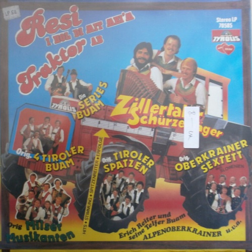 Various - Resi I Hol Di Mit Mei'm Traktor Ab (LP, Comp)