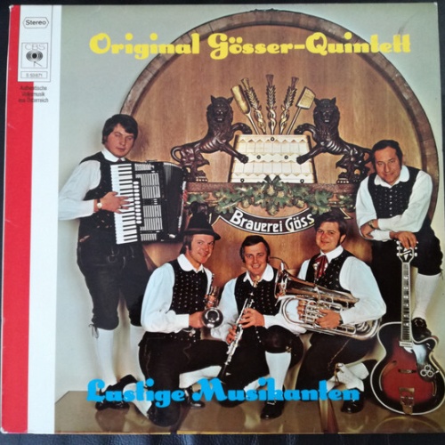 Original Gösser Quintett* - Lustige Musikanten (LP)