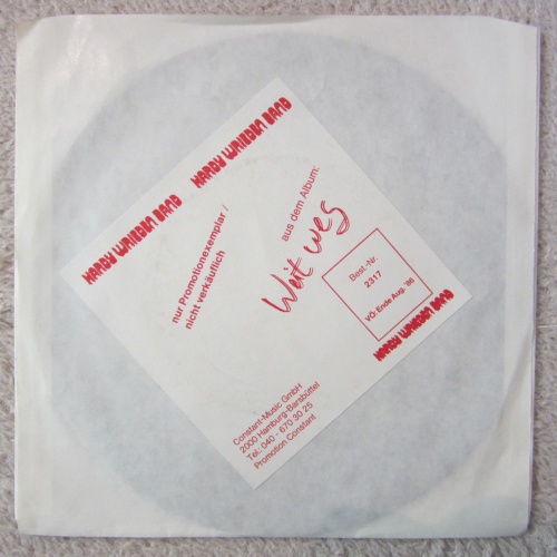 Single / HARDY WRIEDEN BAND / PROMO / BLUES ROCK  / TOP RARITÄT / 1986 /