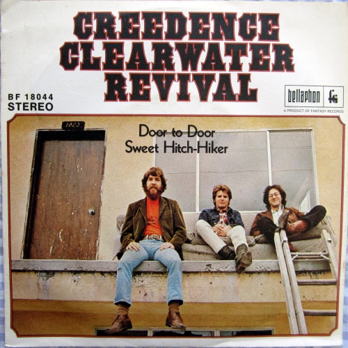 Single / CREEDENCE CLEARWATER REVIVAL / RARITÄT / DOOR TO DOOR /