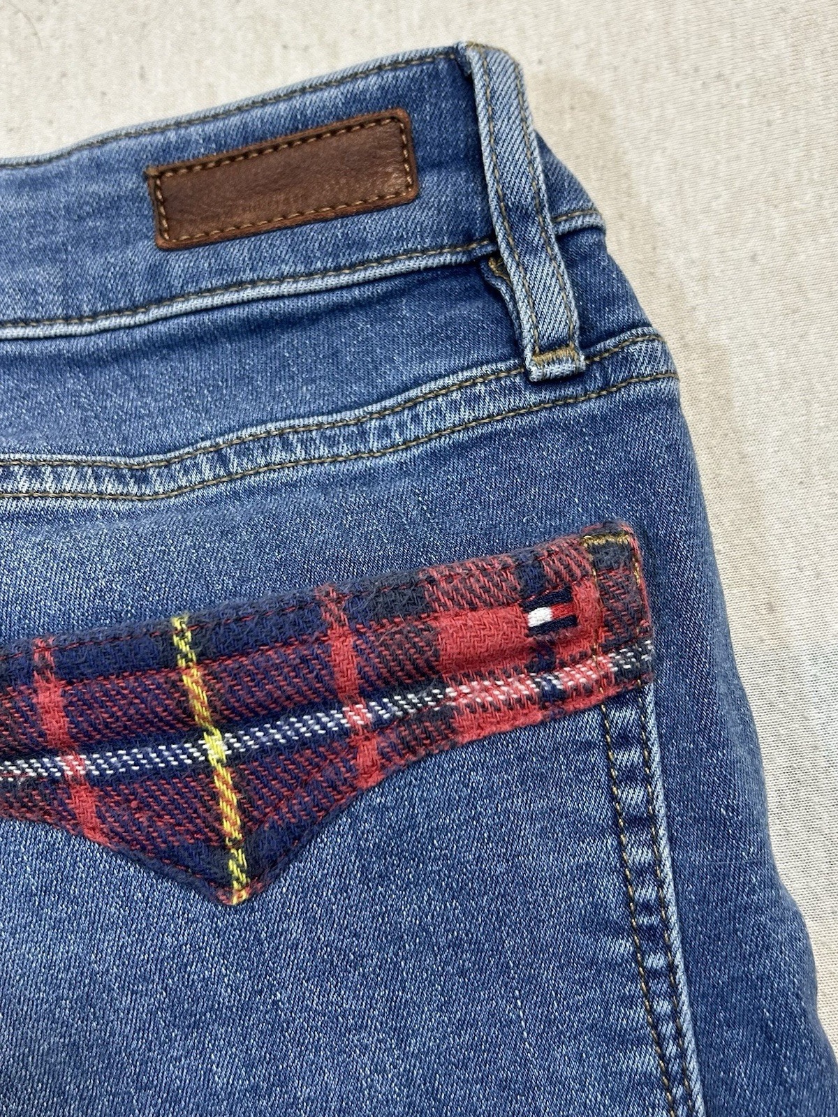 Tommy Hilfiger Damenjeans Venice Rw Leila Slim Größe 31/32 Blau Vintage look