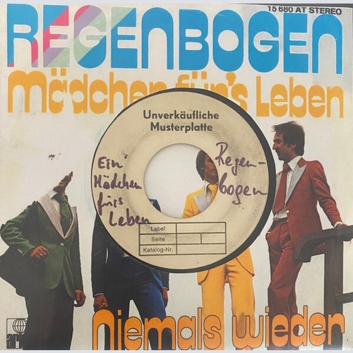 Regenbogen (3) - Mädchen Für's Leben (7", Single, TP)