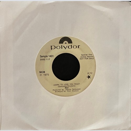 Mari Bjørgan - Learn To Love You Right / Let's Spend The Night Together (7", ...