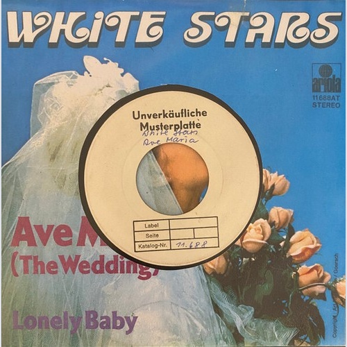 White Stars - Ave Maria (The Wedding) (7", Single, TP)