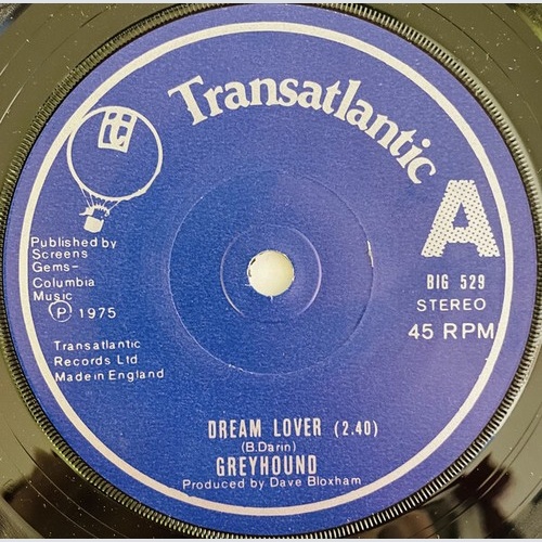 Greyhound (4) - Dream Lover / Wappadusa (7", Sol)