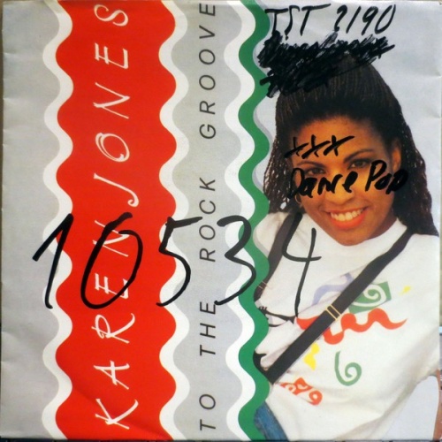 Karen Jones - To The Rock Groove (7", Single)