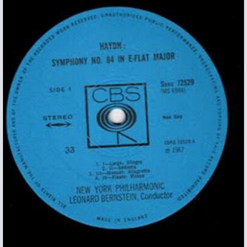 Joseph Haydn, The New York Philharmonic Orchestra, Leonard Bernstein - Sympho...