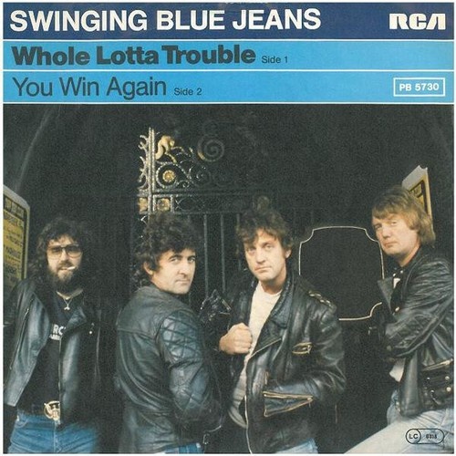 The Swinging Blue Jeans - Whole Lotta Trouble (7", Single)