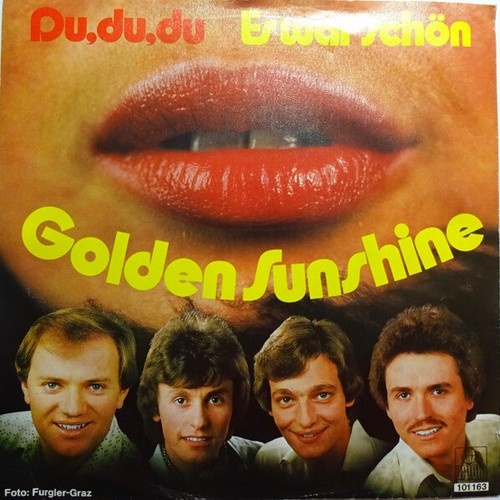 Golden Sunshine - Du, Du, Du (7", Single)