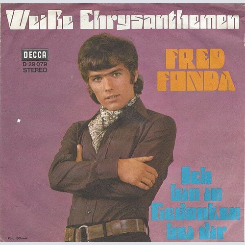Fred Fonda - Weiße Chrysanthemen (7", Single, Promo)