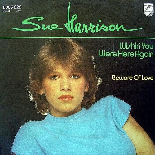 Sue Harrison - Wishin' You Were Here Again (7", Single)
