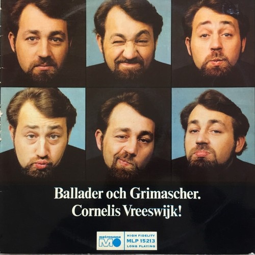 Cornelis Vreeswijk - Ballader Och Grimascher (LP, Album)