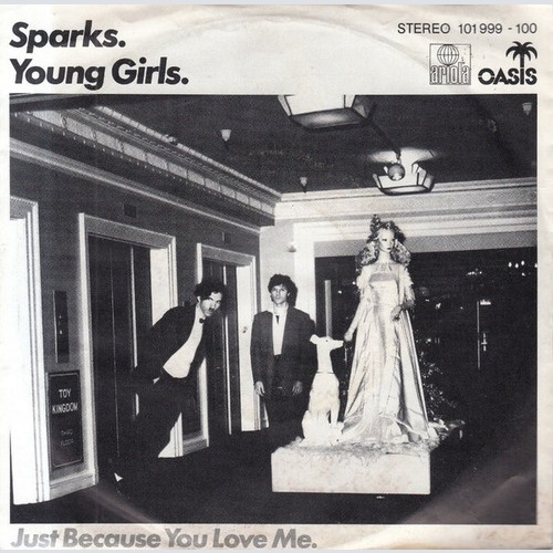 Sparks - Young Girls  (7", Single)