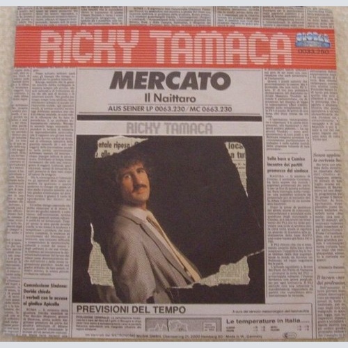 Ricky Tamaca - Mercato (7", Single)