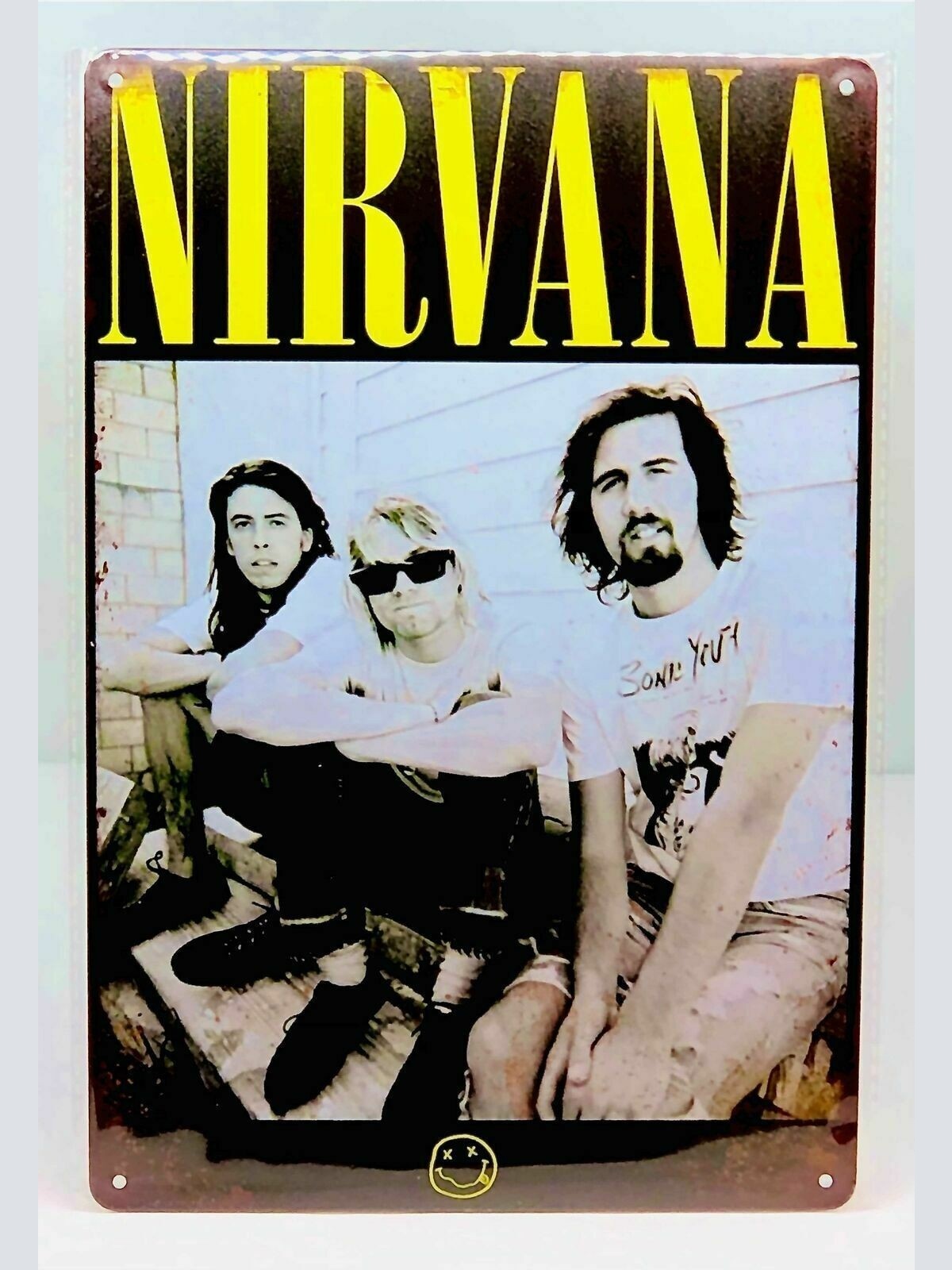 Nostalgie Vintage Retro Blechschild "NIRVANA" 30x20 12033