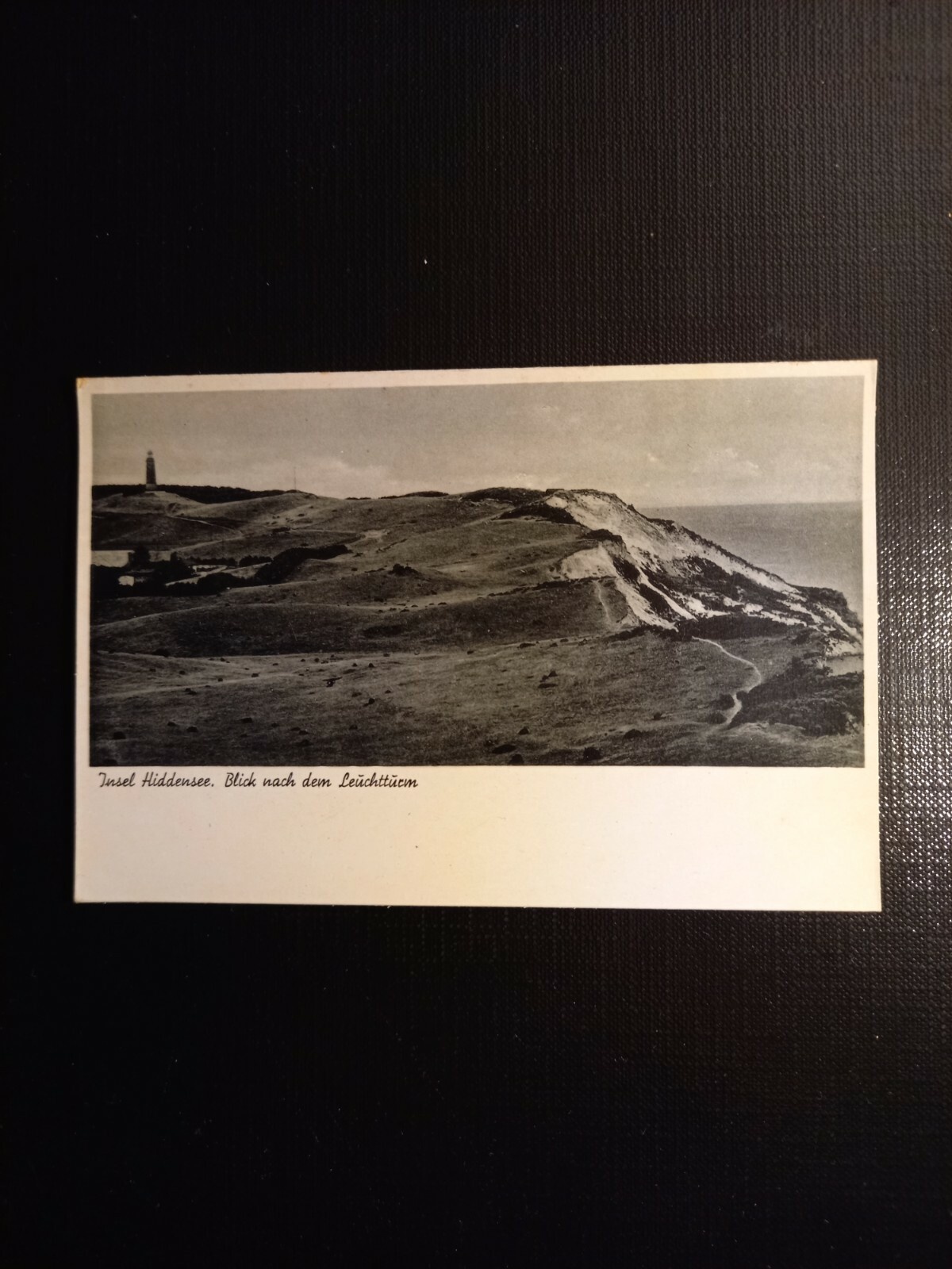 Insel Hiddensee, Blick auf Leuchtturm 400055 gr