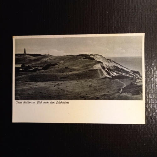 Insel Hiddensee, Blick auf Leuchtturm 400055 gr