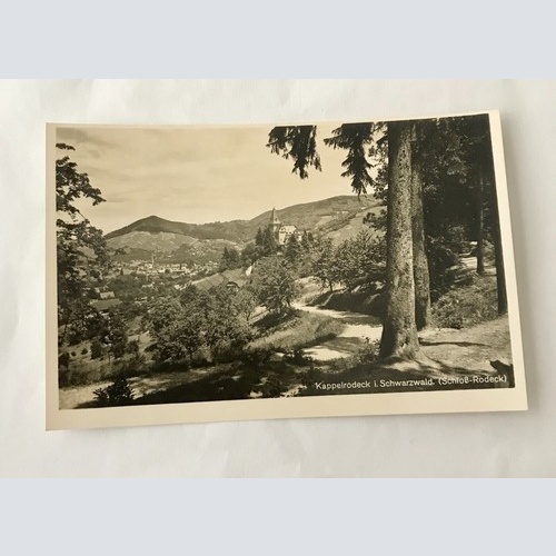 AK, Kappelrodeck, Schwarzwald, Schloss Roddeck ( 110209 BW)