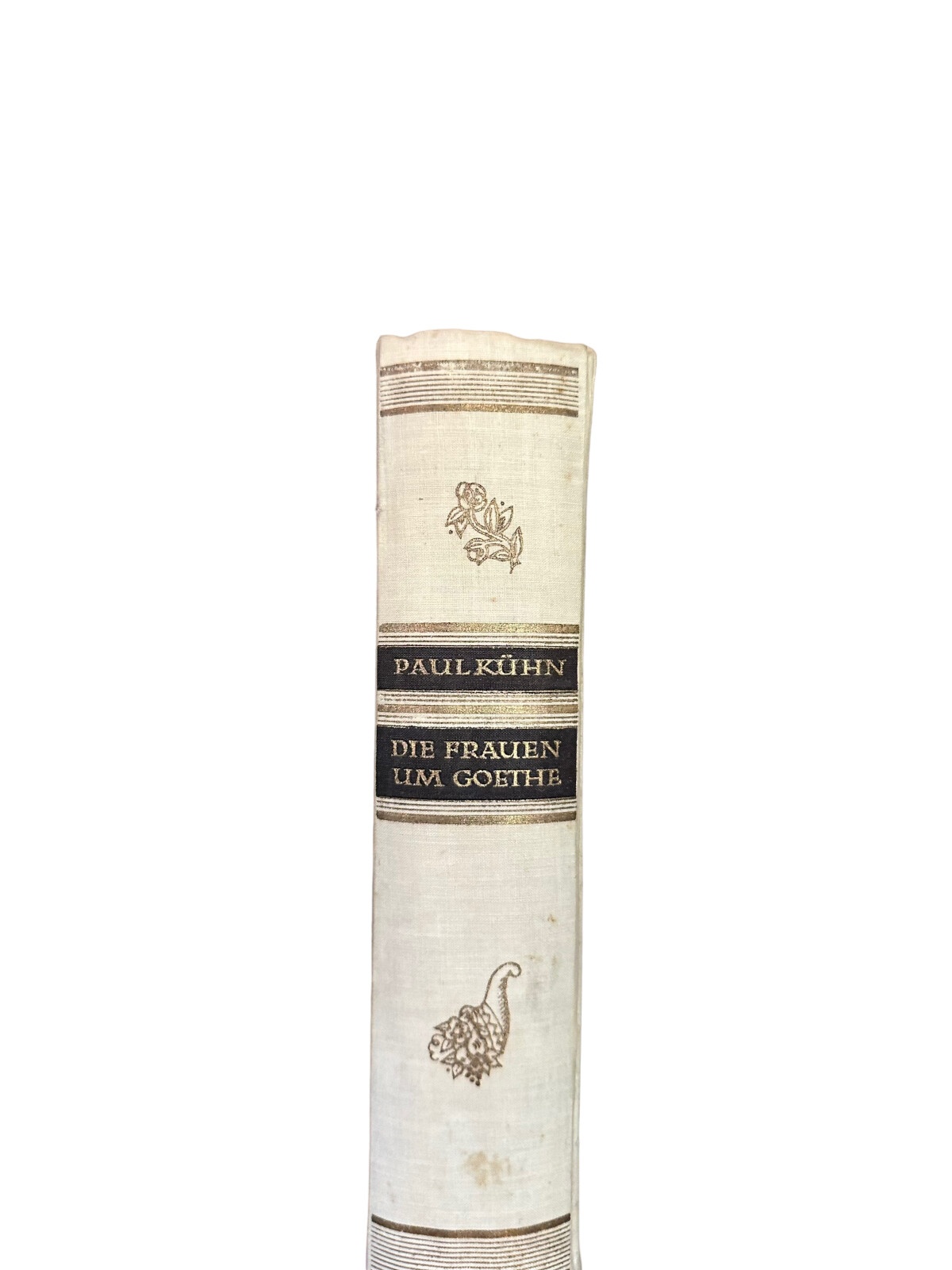 4353 Paul Kühn DIE FRAUEN UM GOETHE HC +Abb Das Bergland-Buch