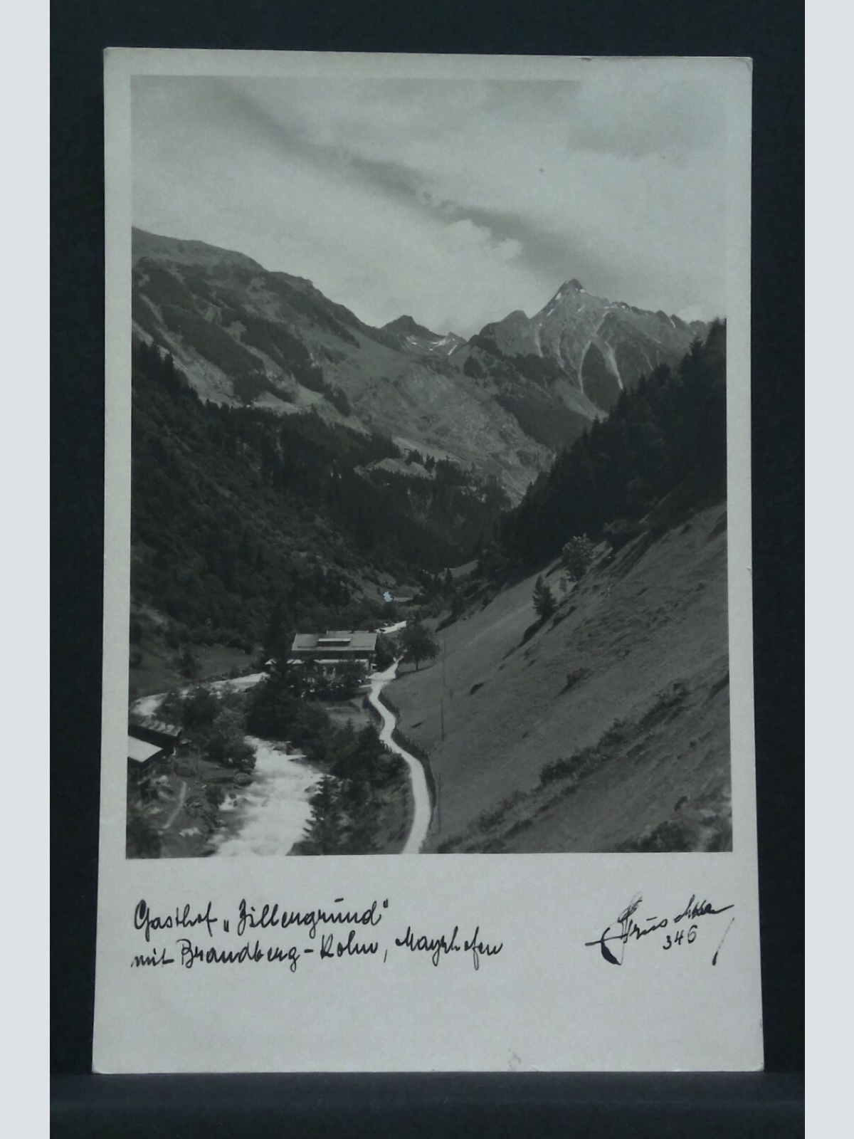 Gasthof Zillergrund bei Mayrhofen Zillertal JW 402972 F