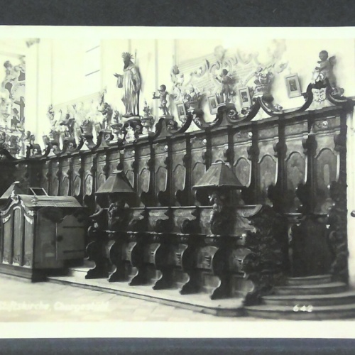 Stams Stiftskirche Cohrgestüll JW 500212 F