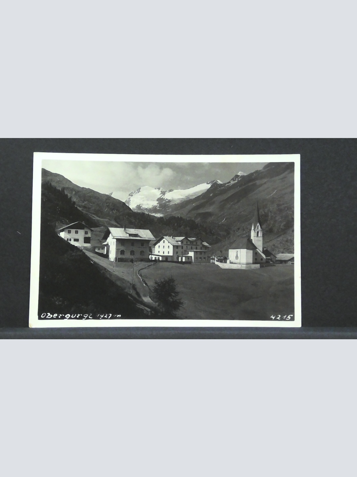 Obergurgl Tirol Kirche Dorf JW 500240 F