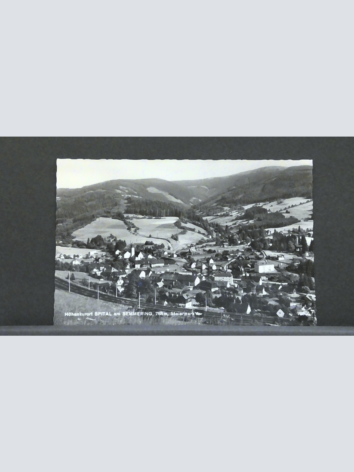 Höhenkurort Spital am Semmering Steiermark Bahnstrecke JW 401222 F