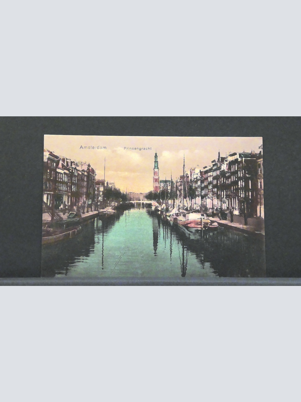 Amsterdam Prinsengracht Schiffe JW 410182 F