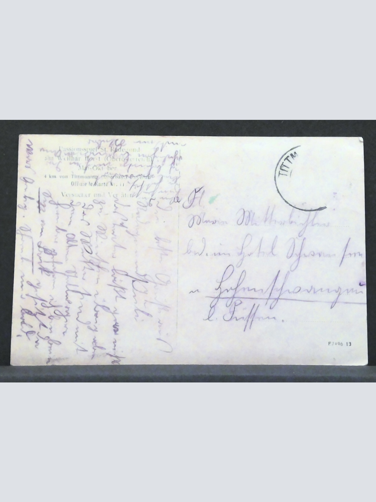 Passionsspiel St Radegund Oberösterreich Schauspieler Szenenfoto JW 410239 F