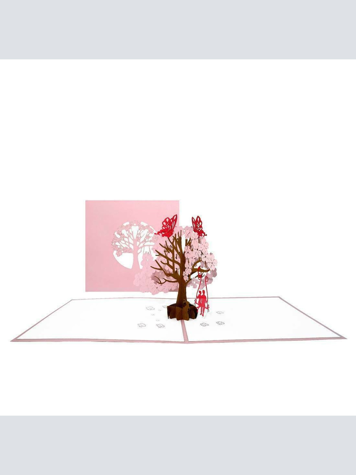 3D Pop Up Glückwunschkarte Hochzeit Verlobung Valentin 15x15 50033