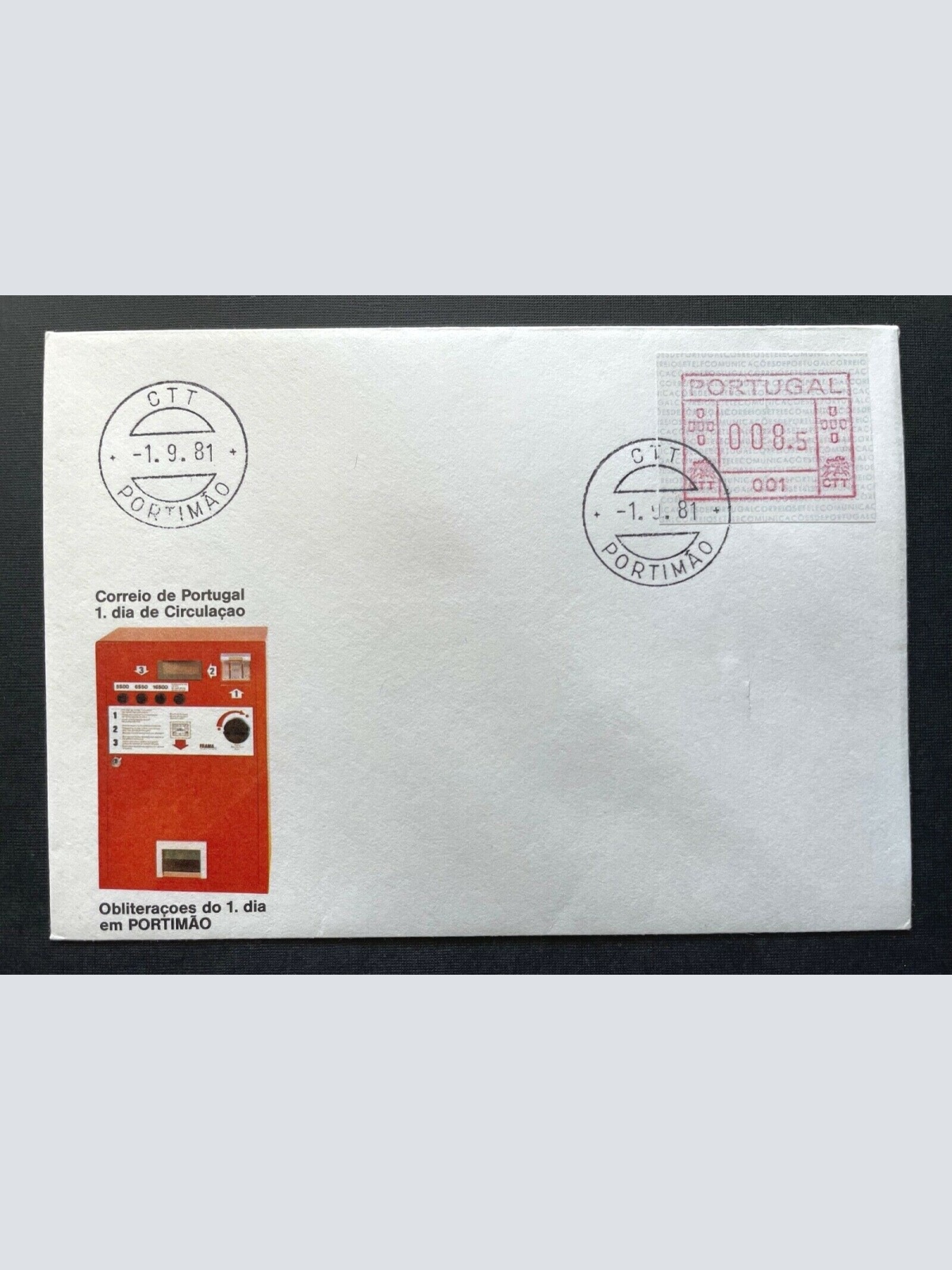 Brief Correio de Portugal Portimão 1981 ca.16,1x11,4cm 410326