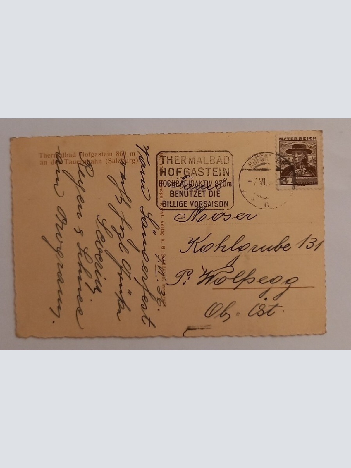 Thermalbad Hofgastein 600649A gr D