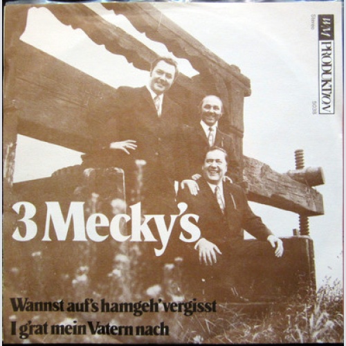 Single / 3 MECKYS / AUSTRIA / RARITÄT /
