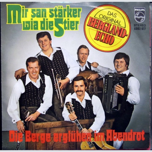 Single / DAS ORIGINAL BERGLANDECHO / AUSTRIA / RARITÄT /