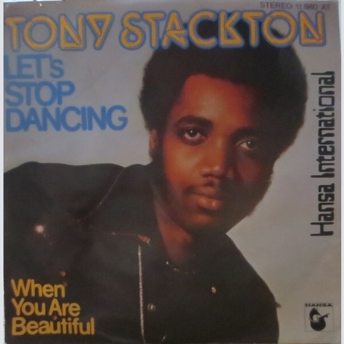 Tony Stackton - Let's Stop Dancing (7", Single)