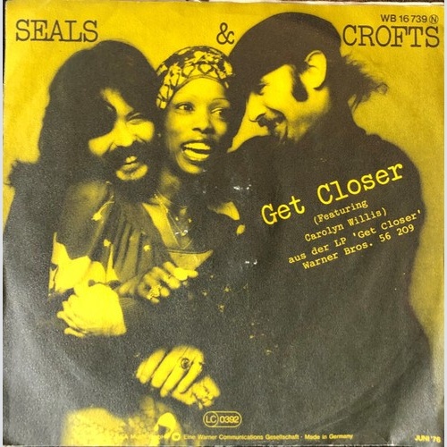 Seals & Crofts - Get Closer (7", Single)