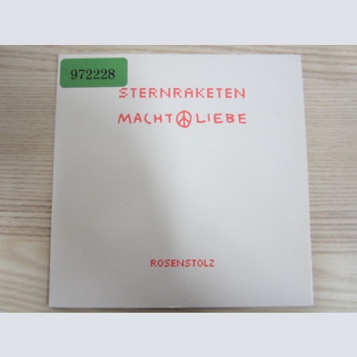 CD / ROSENSTOLZ -- STERNRAKETEN    / PROMO / MUSTER / RAR /