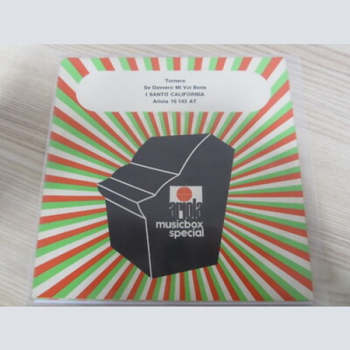 Single /  I Santo California – Torneró  / PROMO / AUSTRIA PRESS / RAR / 1975 /