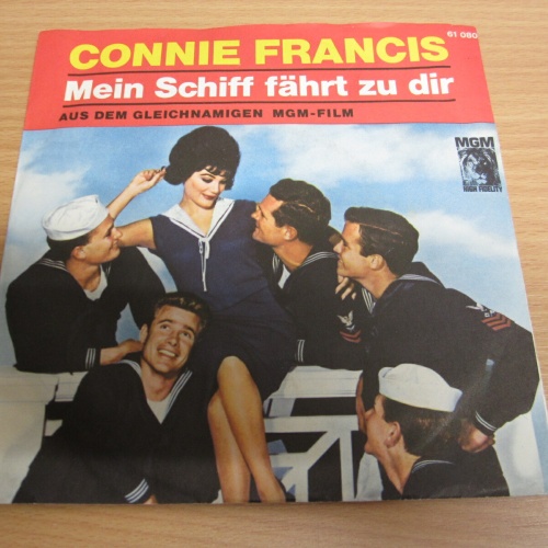 Single /   Connie Francis ?– Die Nacht Ist Mein  / DE Press / RAR /