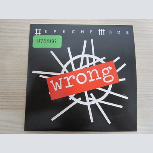CD /   Depeche Mode ?– Wrong    / PROMO / MUSTER / RAR /