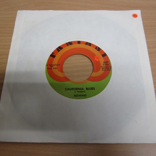 Single /  Redwing  ?– California Blues   / USA  Press / RAR