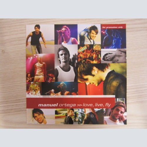 CD /  MANUEL ORTEGA-LOVE LIVE FLY   / PROMO  /  RARITÄT / Archiv /