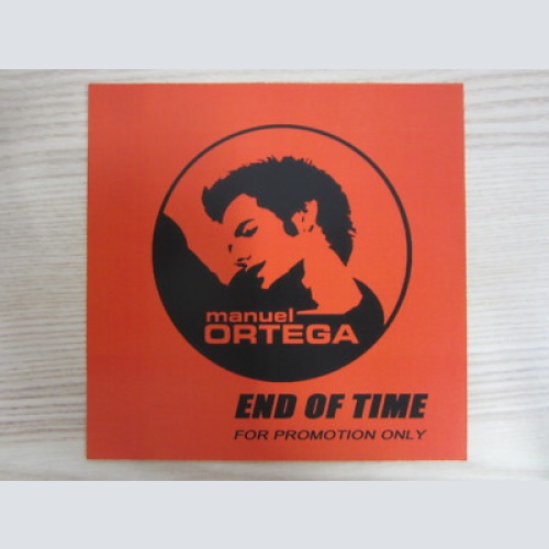 CD /  MANUEL ORTEGA--END OF TIME   / PROMO  /  RARITÄT / Archiv /