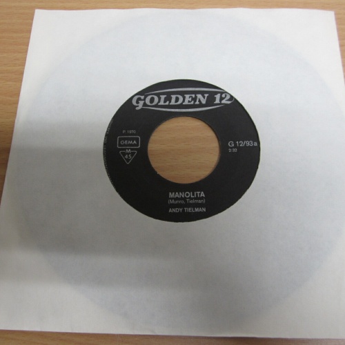 Single /   Andy Tielman ?– Manolita   /  DE   PRESS / RAR /