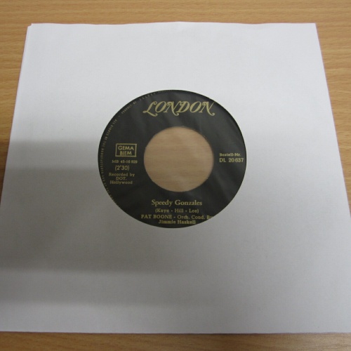 Single /  Pat Boone ?– Speedy Gonzales    /  DE   PRESS / RAR /
